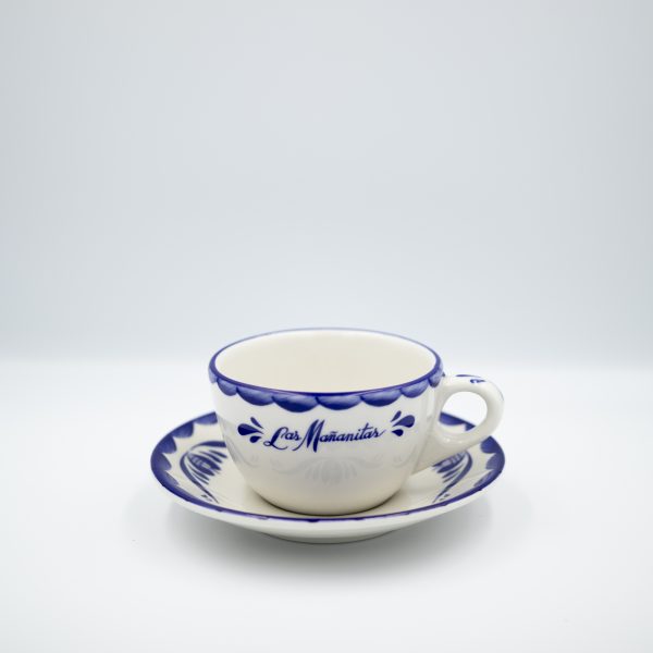 Kit taza y plato cafetero